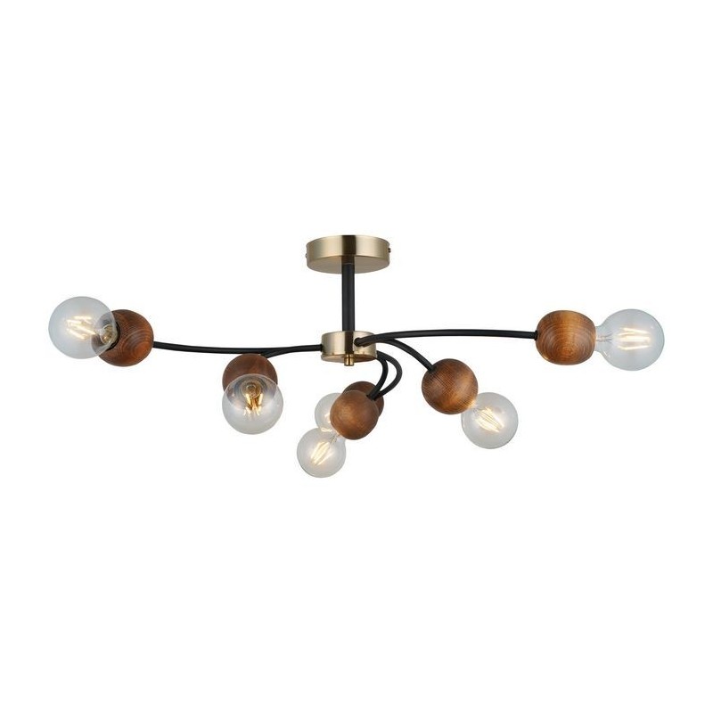 Loftowa patynowa lampa sufitowa DEKA 1645-52-06  lucea do salonu jadalni kuchnia