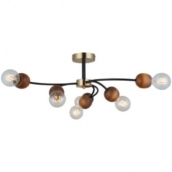 Loftowa patynowa lampa sufitowa DEKA 1645-52-06  lucea do salonu jadalni kuchnia