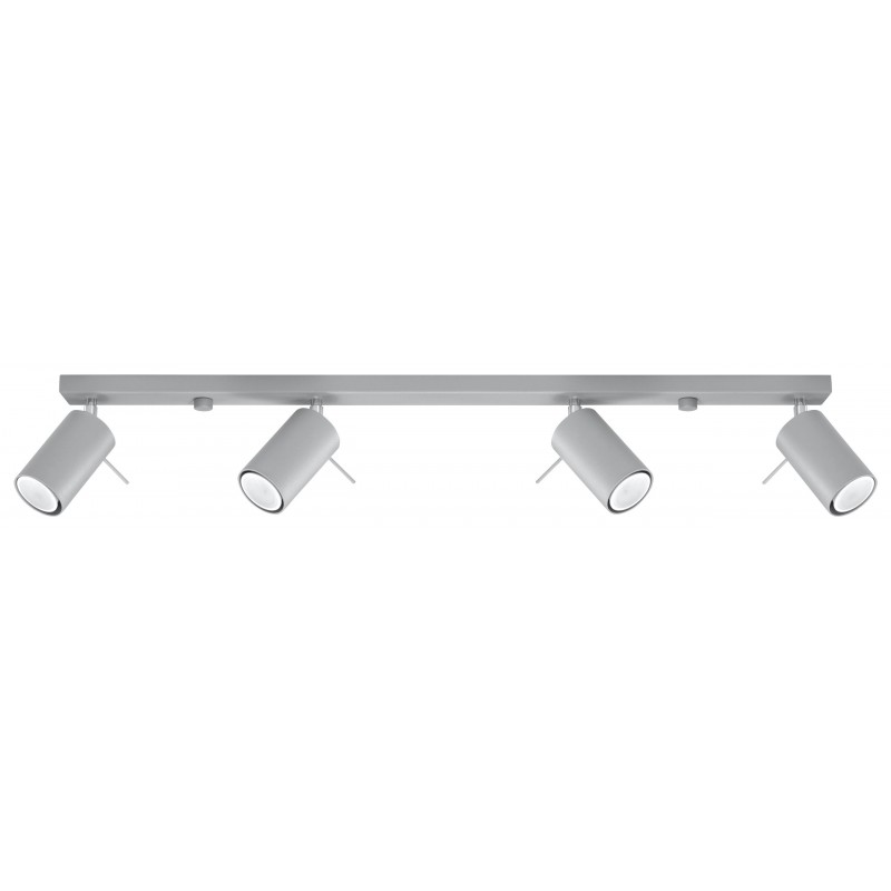 Plafon RING 4L Szary