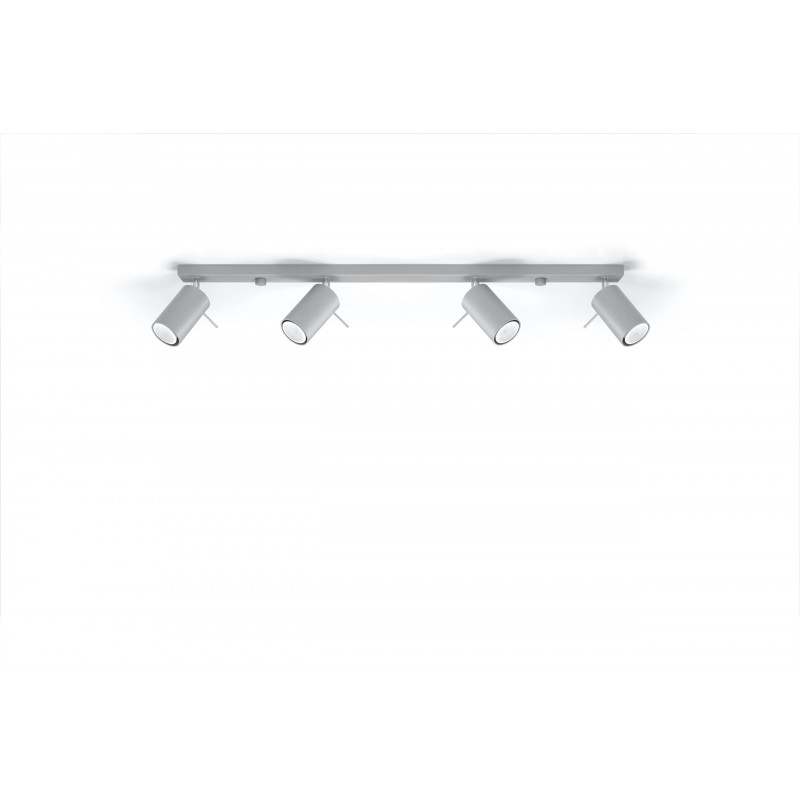 Plafon RING 4L Szary