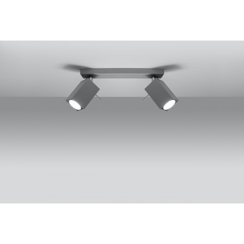 Plafon MERIDA 2 Szary