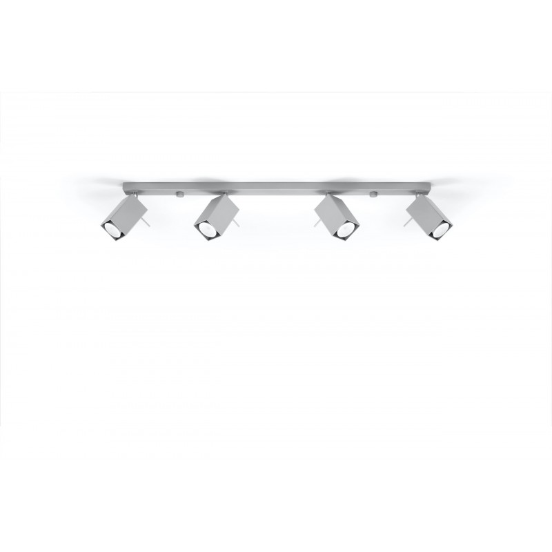 Plafon MERIDA 4L Szary