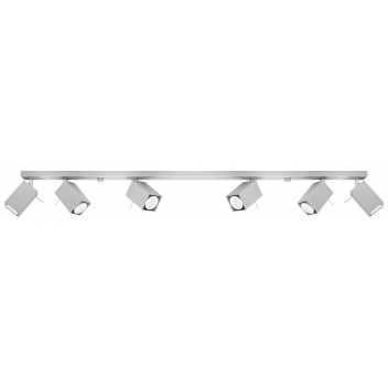 Plafon MERIDA 6L Szary