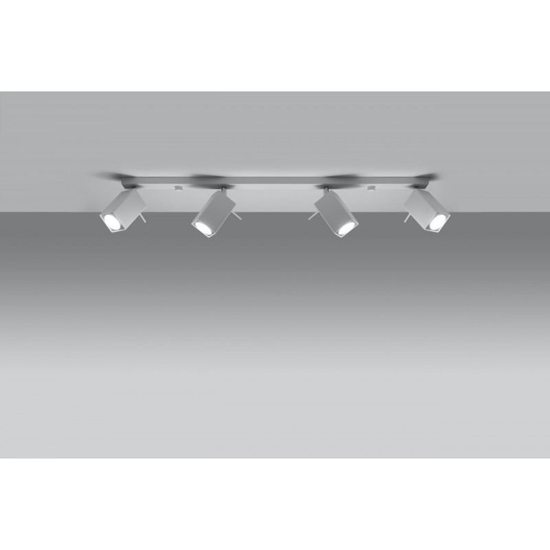 Plafon MERIDA 4L Biały