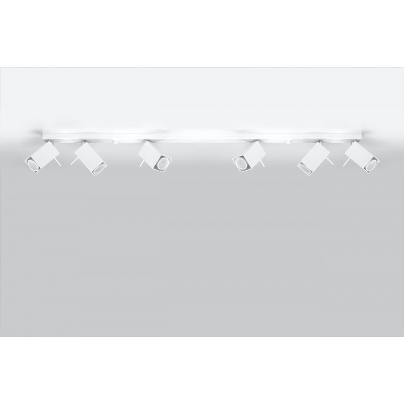 Plafon MERIDA 6L Biały