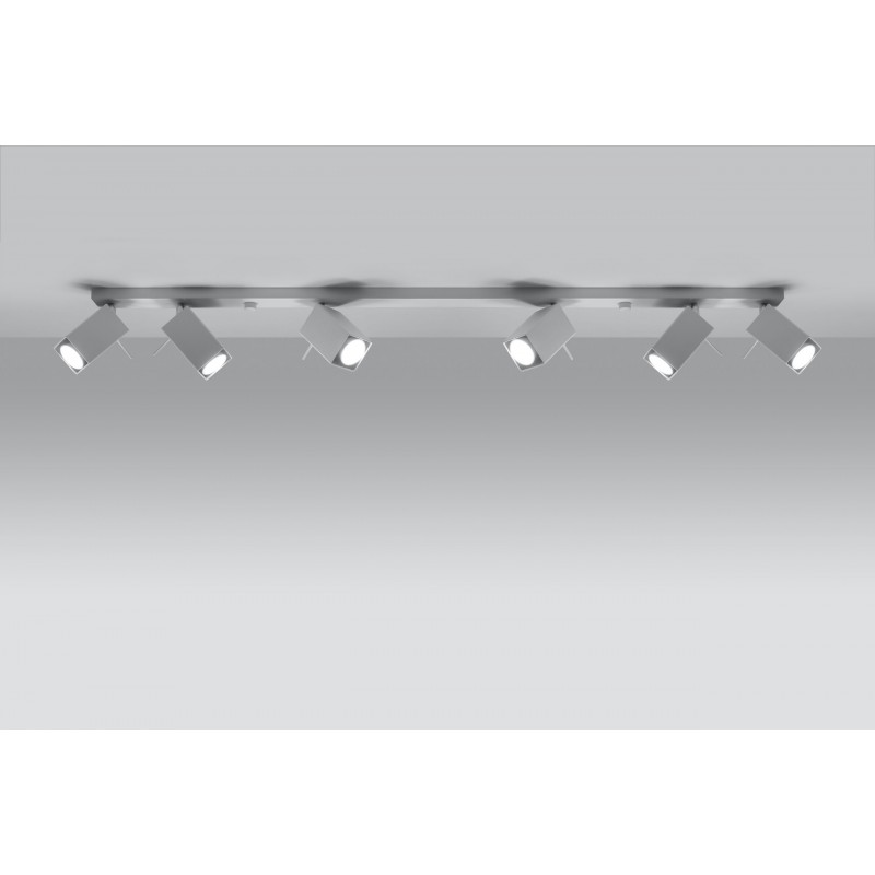 Plafon MERIDA 6L Biały