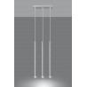 Lampa Wisząca PASTELO 3 Biała