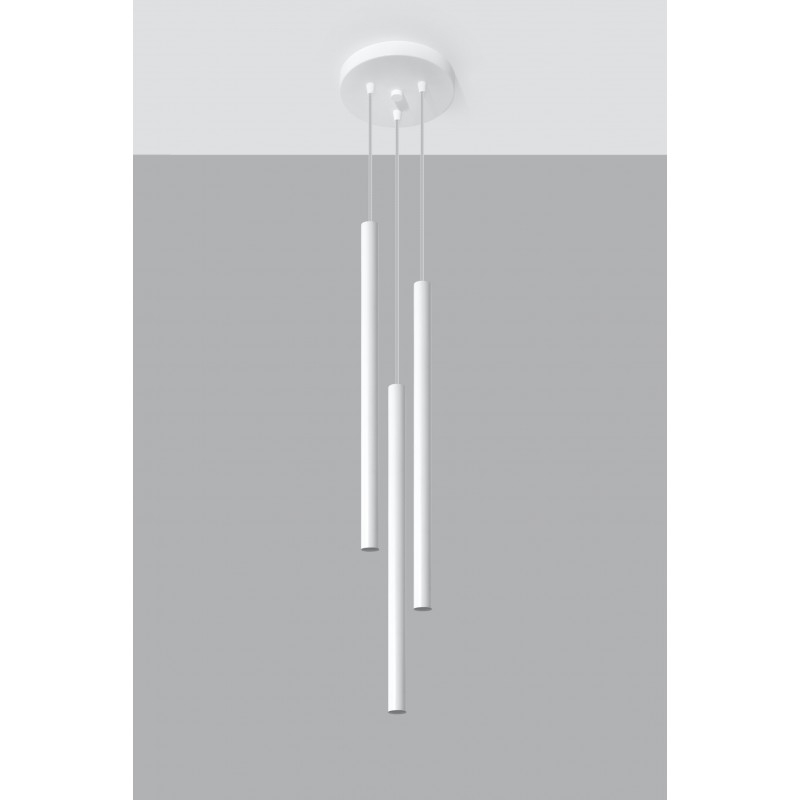 Lampa Wisząca PASTELO 3P Biała