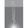 Lampa Wisząca PASTELO 3P Biała