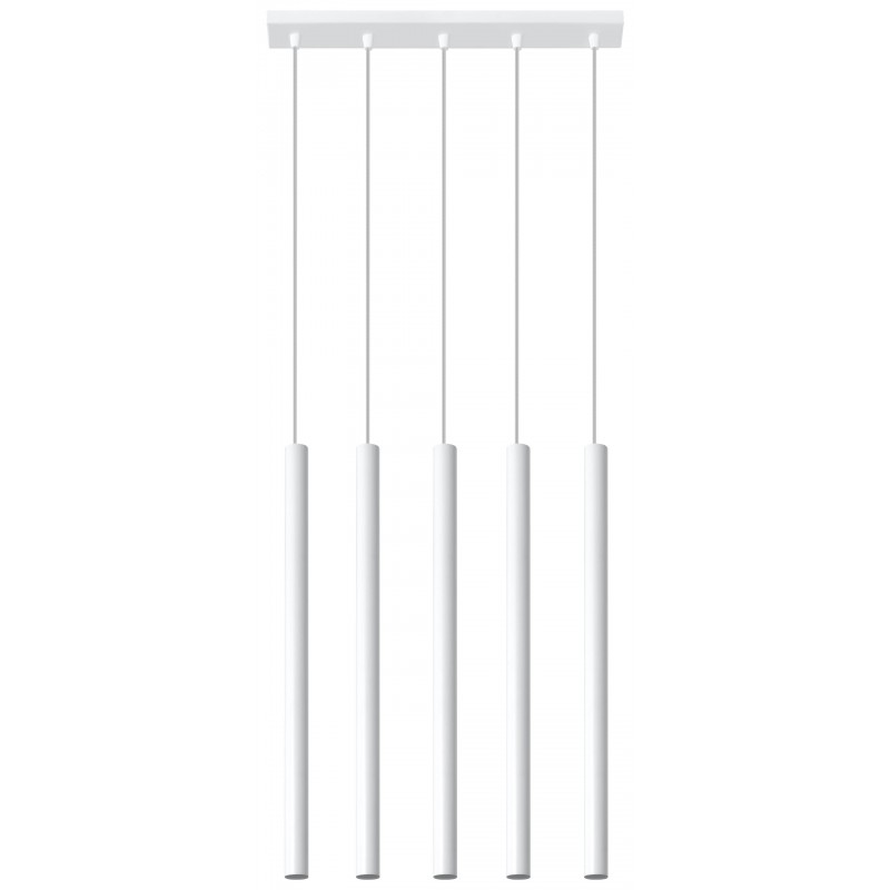 Lampa Wisząca PASTELO 5 Biała