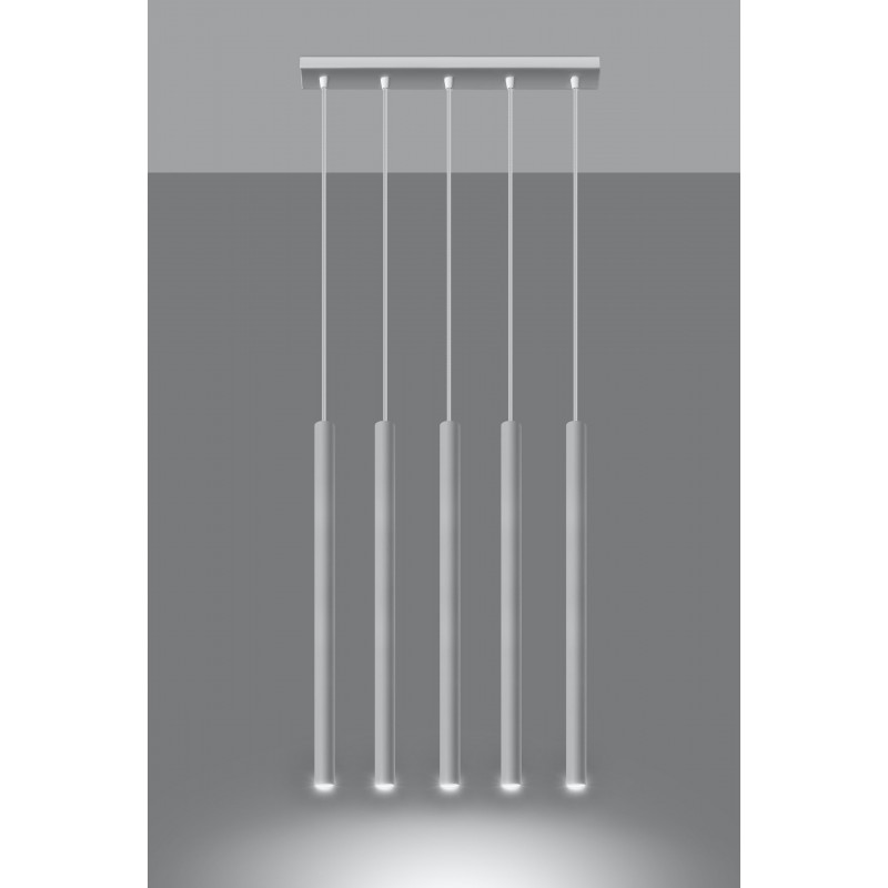 Lampa Wisząca PASTELO 5 Biała