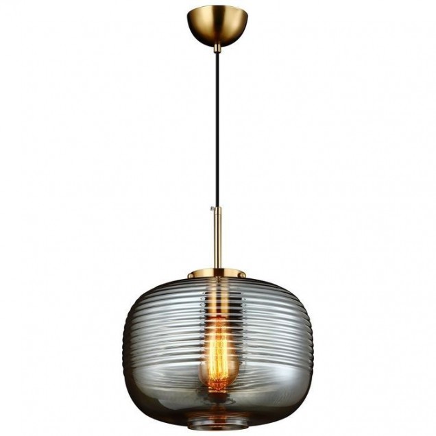 Nowoczesna szklana lampa wisząca BENDI 80553-02-PS1-CO lucea do salonu jadalni kuchnia