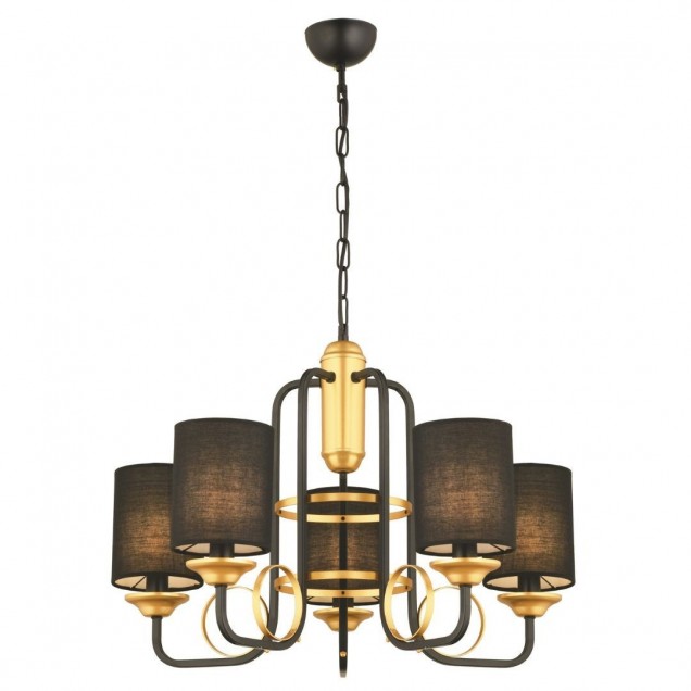 Klasyczna lampa wisząca avonni AV-66117-5BSY salon sypialnia jadalnia