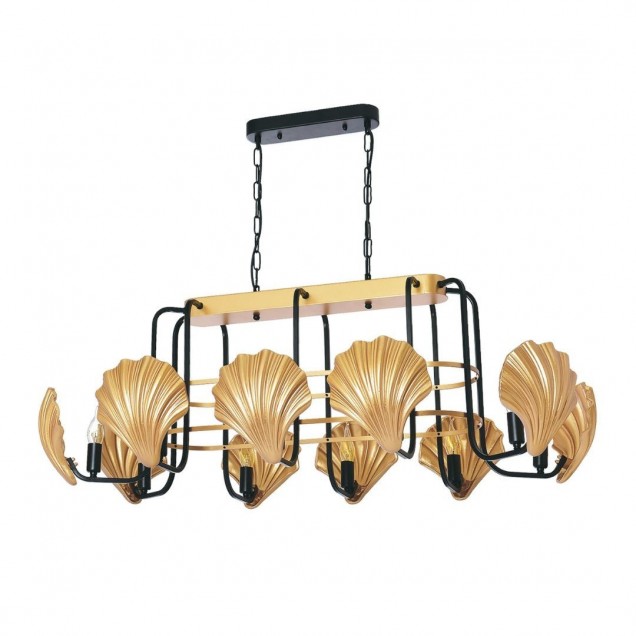Designerska złota lampa wisząca avonni AV-66119-S115x70 salon sypialnia jadalnia