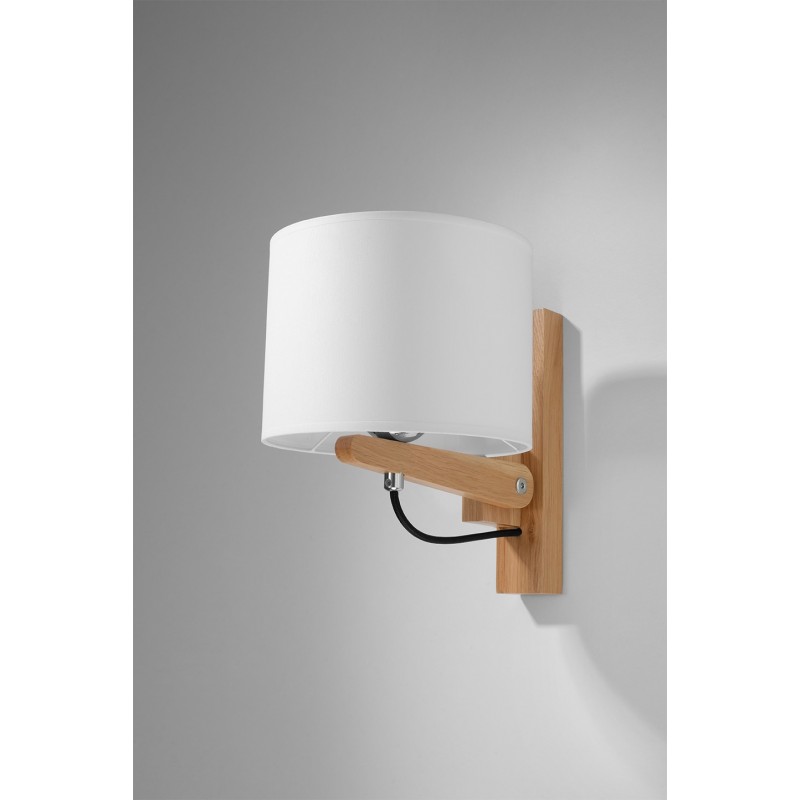 Kinkiet LEGNO naturalne drewno