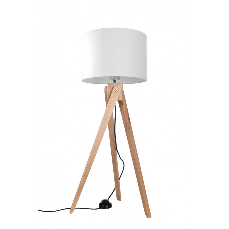 Lampa stojąca LEGNO 1 naturalne drewno