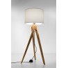 Lampa stojąca LEGNO 1 naturalne drewno