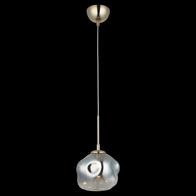 Elegancka lampa wisząca HERMEN 1660-80-01 zwis pojedynczy salon sypialnia jadalnia hotel LUCEA - 1