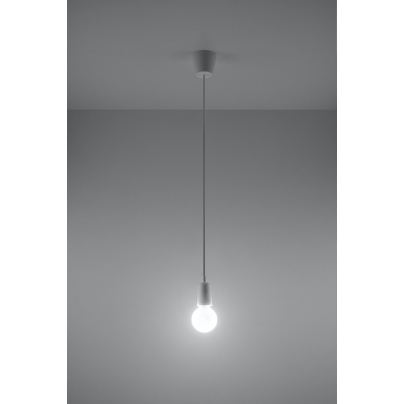 Lampa wisząca DIEGO 1 biała