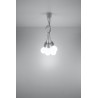 Lampa wisząca DIEGO 5 biała