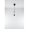 Lampa wisząca DIEGO 1 czarna