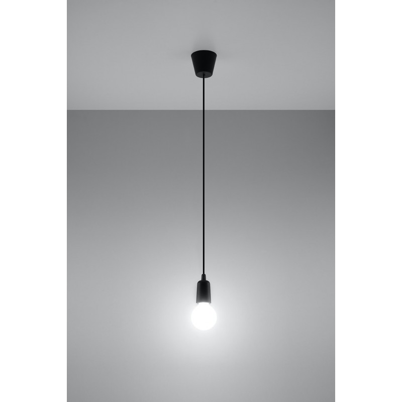 Lampa wisząca DIEGO 1 czarna