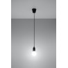 Lampa wisząca DIEGO 1 czarna