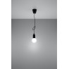 Lampa wisząca DIEGO 1 czarna