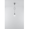 Lampa wisząca DIEGO 1 szara
