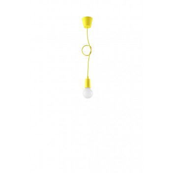 Lampa wisząca DIEGO 1 żółta