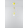 Lampa wisząca DIEGO 1 żółta