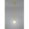 Lampa wisząca DIEGO 1 żółta