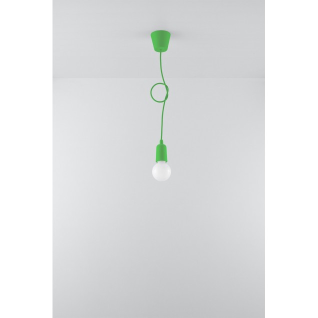 Lampa wisząca DIEGO 1 zielony - 2
