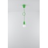Lampa wisząca DIEGO 1 zielony