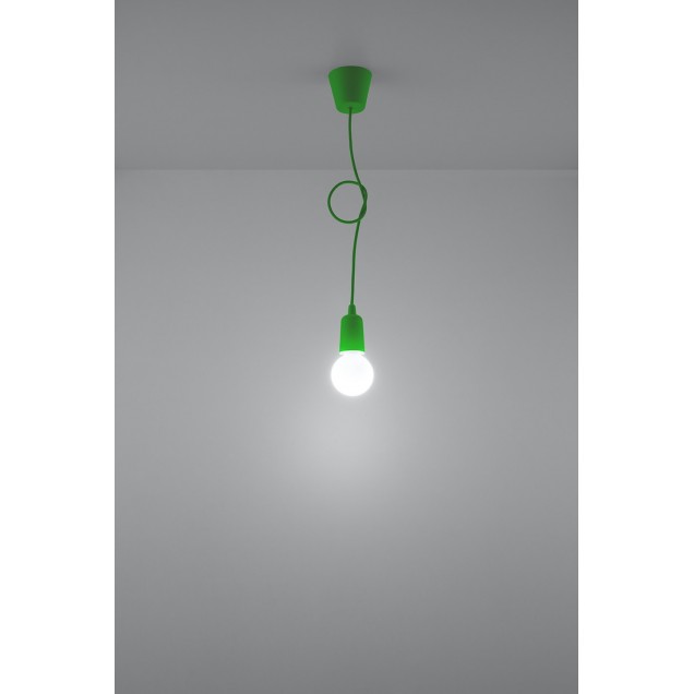 Lampa wisząca DIEGO 1 zielony - 4