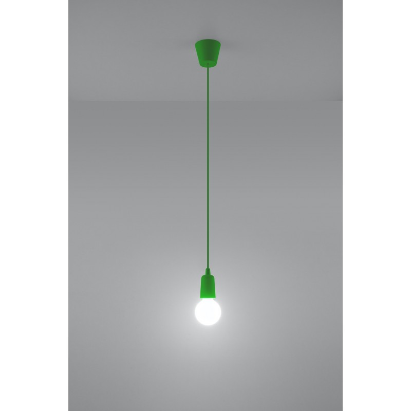 Lampa wisząca DIEGO 1 zielony