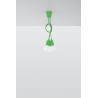 Lampa wisząca DIEGO 3 zielony