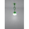 Lampa wisząca DIEGO 3 zielony