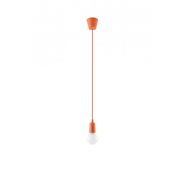 Lampa wisząca DIEGO 1 pomarańczowy - 1