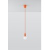 Lampa wisząca DIEGO 1 pomarańczowy