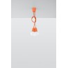 Lampa wisząca DIEGO 3 pomarańczowy