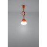 Lampa wisząca DIEGO 3 pomarańczowy