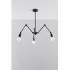 Żyrandol STARK 3 czarny