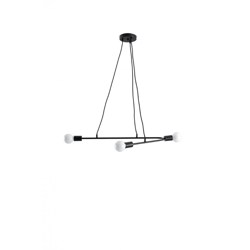 Lampa wisząca ASTRAL 3 czarna