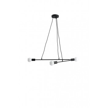 Lampa wisząca ASTRAL 3 czarna