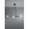 Lampa wisząca ASTRAL 3 czarna