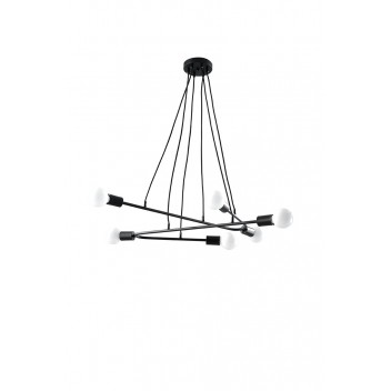 Lampa wisząca ASTRAL 6 czarna