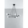 Lampa wisząca ASTRAL 6 czarna