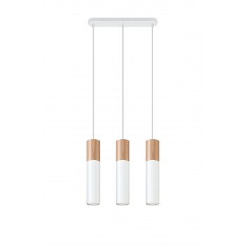 Lampa wisząca PABLO 3L biała