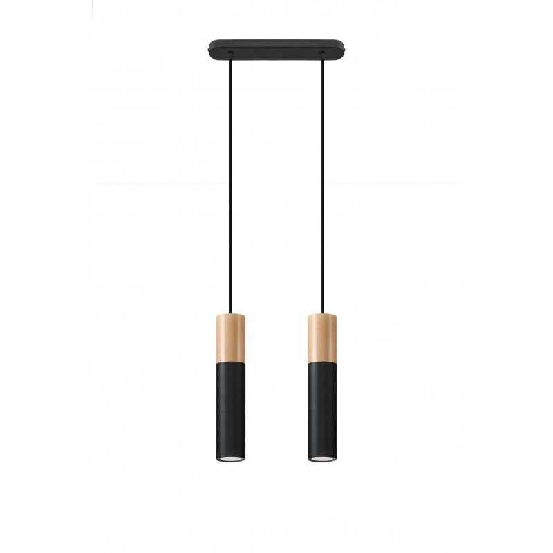 Lampa wisząca PABLO 2 czarna